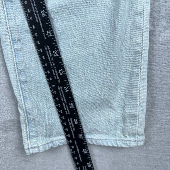 Madewell Jeans Women's Size 30 The Curvy Perfect Vintage Blue Light Wash - Picture 9 of 11